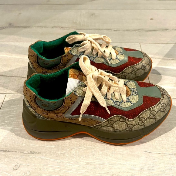 GUCCI RHYTHON SNEAKER - Picture 1 of 7